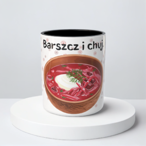 Świąteczny Kubek na Święta -  Barszcz i chuj